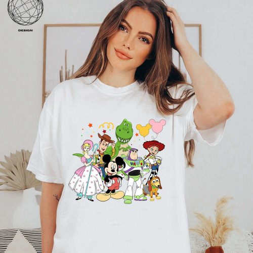 Retro Disney Toy Story Movie Characters Shirt – Perfect Disneyland Vacation Trip Gift Disney World & Disneyland Shirt – Get your Disney Trip Tee Now!