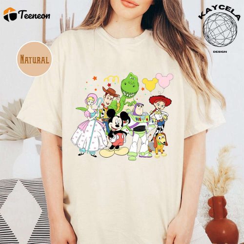 Retro Disney Toy Story Movie Characters Shirt – Perfect Disneyland Vacation Trip Gift Disney World & Disneyland Shirt – Get your Disney Trip Tee Now!