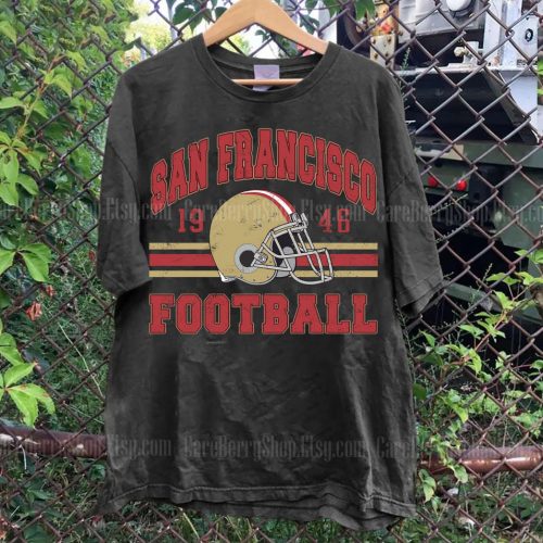 San Francisco Football Sweatshirt – 49ers Gift for Retro 49 Football Fan