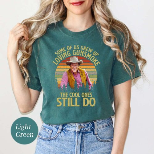 Gunsmoke T-Shirt: Embrace Nostalgia with Comfort Colors Cowboy Shirt 2023