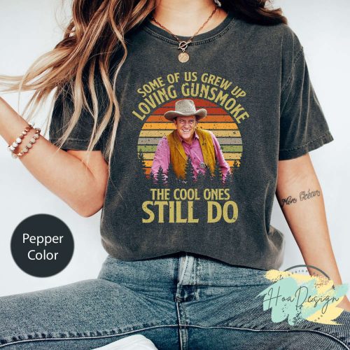 Gunsmoke T-Shirt: Embrace Nostalgia with Comfort Colors Cowboy Shirt 2023