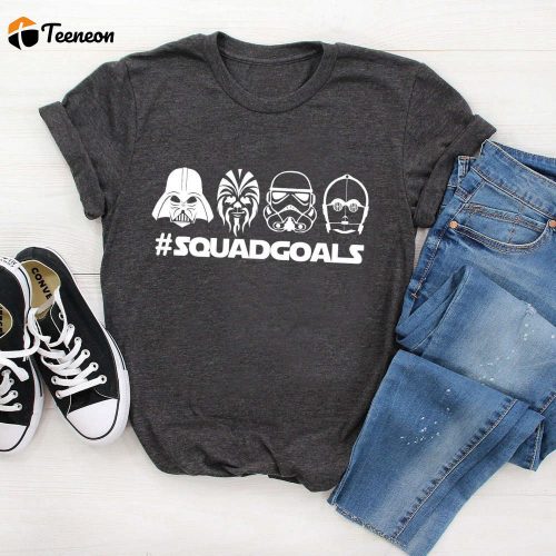 Disney Star Wars Squad Goals T-shirt: The Ultimate Disney Trip Tee