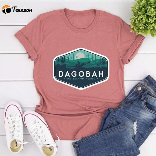 Star Wars Dagobah T-Shirt for Men & Women – Luke Skywalker & Yoda Unisex Shirt