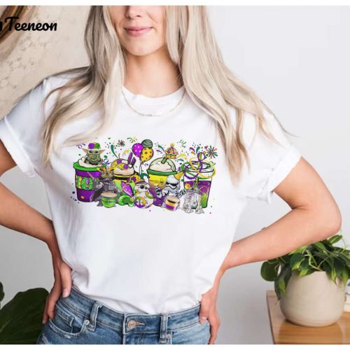 2024 StarWars Mardi Gras Shirts: Darth Vader Princess Leia Galaxy s Edge – Mardi Gras Carnival Party