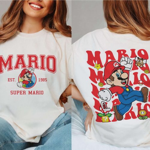 Vintage Super Mario Bros 85 Shirt – Retro Gaming Birthday Tee with Super Mario Characters