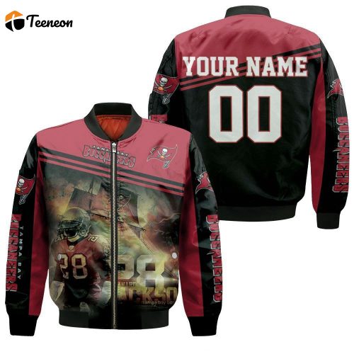 Tampa Bay Buccaneers Vernon Hargreaves Siege The Day Personalized Bomber Jacket  – Gift for Men Women