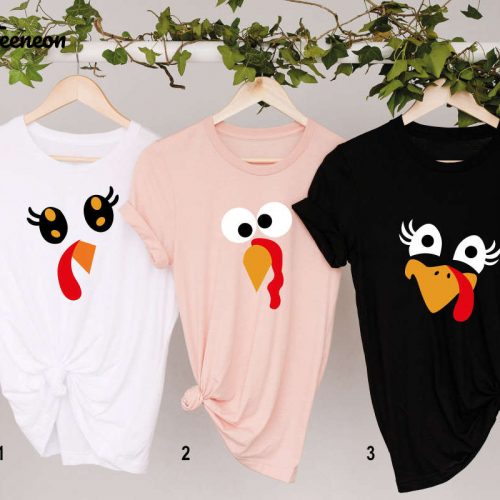 Thanksgiving Love Shirt – Cute Turkey Happy Thanksgiving Gift