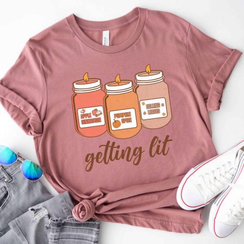 Fall Vibe Thanksgiving T-Shirt: Happy Thanksgiving Gobble Gobble Tee Blessed Shirt – Perfect Family Thanksgiving Gift for Her Celebrate Thanksgiving Dinner! (147 characters)