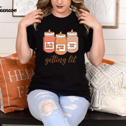 Fall Vibe Thanksgiving T-Shirt: Happy Thanksgiving Gobble Gobble Tee Blessed Shirt – Perfect Family Thanksgiving Gift for Her Celebrate Thanksgiving Dinner! (147 characters)