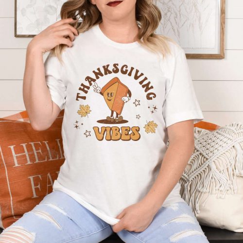 Get into the Thanksgiving Vibes with our Gobble Gobble Tee – Funny Saying and Sarcastic Thanksgiving T-shirt! Perfect for Thanksgiving Party Fall Vibe and showing gratitude Shop now and spread the Thanksgiving cheer! (187 characters)