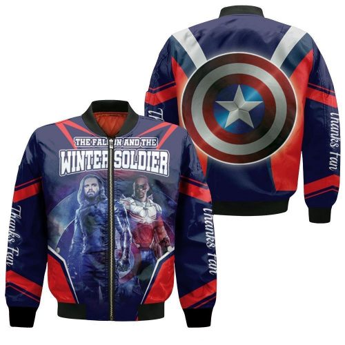 The Falcon And The Winter Soldier Bomber Jacket  – Gift for Men Women