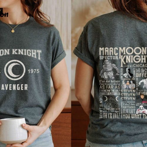 Retro Moon Knight Shirt: Vintage Inspired Steven Grant & Mac Spector Laters Gators Tee