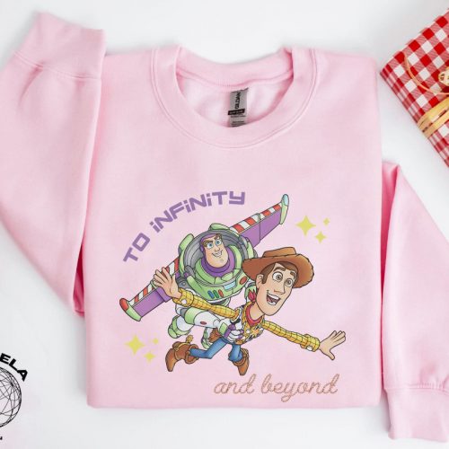 To Infinity and Beyond Shirt – Official Disney Toy Story Shirt featuring Woody and Buzz Lightyear Disney Store Exclusive Disneyland and Disney World Shirt