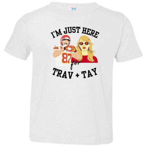 Super Bowl Toddler Shirt: Trav and Tay Swifty – Fun & Stylish NFL-inspired Apparel