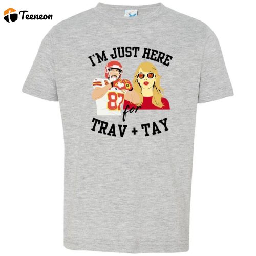 Super Bowl Toddler Shirt: Trav and Tay Swifty – Fun & Stylish NFL-inspired Apparel