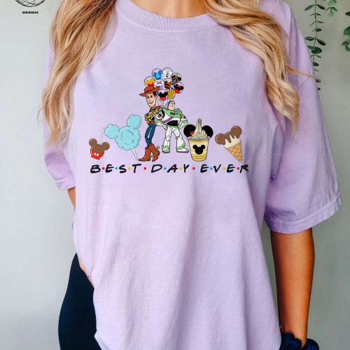 Get Ready for the Best Day Ever with Toy Story Shirts: Toy Story Balloons Disney Best Day Ever Woody and Buzz and More!