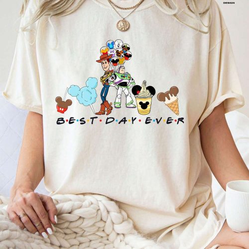 Get Ready for the Best Day Ever with Toy Story Shirts: Toy Story Balloons Disney Best Day Ever Woody and Buzz and More!