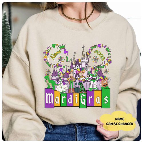 Toy Story Mardi Gras 2024 Shirt: Fat Tuesday Disneyland & WDW Family Trip Magical Castle