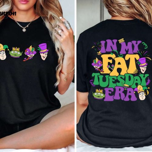 Magical Toy Story Mardi Gras 2024 Shirts for Kids Fat Tuesday Trip Shirt