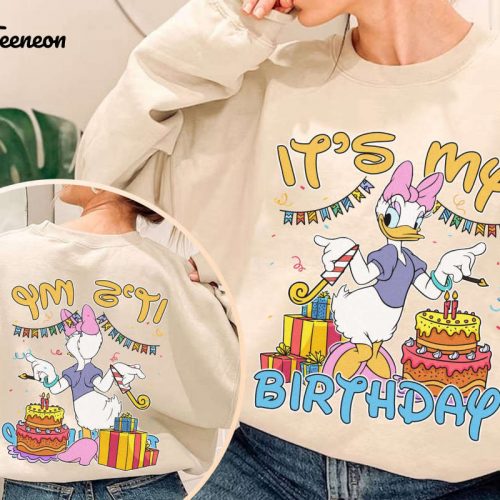 Daisy Duck Birthday Shirt – Two-Sided Disneyland Vacation Matching Shirts