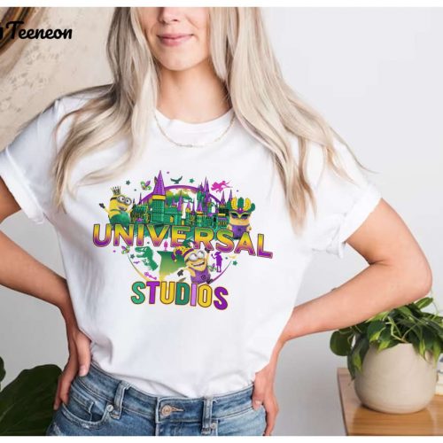 Let the Good Times Roll with Universal Studios Mardi Gras 2024 Shirt & Fat Tuesday Tee