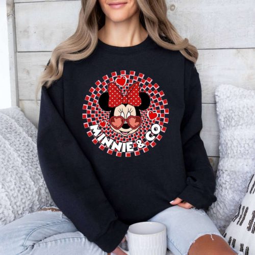 Express Your Love with Valentine T-shirt Mickey Sweatshirt & Disneyworld Shirt – Happy Valentines Day! Shop Retro Love & Disney Couple Shirts for Your Honeymoon