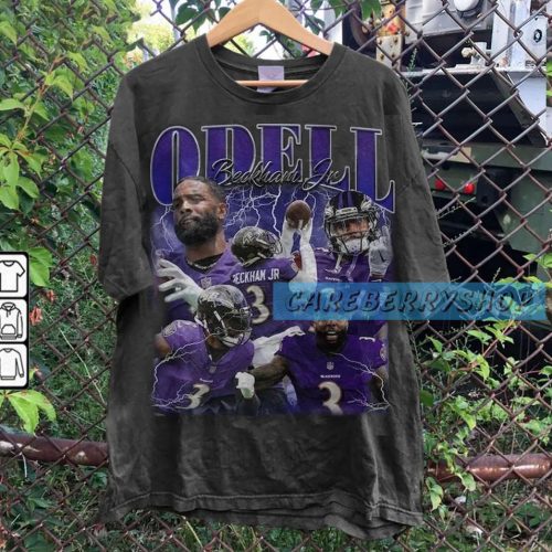 Vintage 90s Graphic Style Odell Beckham Jr T-shirt – Football Shirt Gift for Women & Men