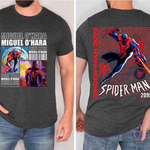 Vintage 90s Spider-Man 2099 Shirt Spider-Verse Sweatshirt Miguel O Hara Miles Morales