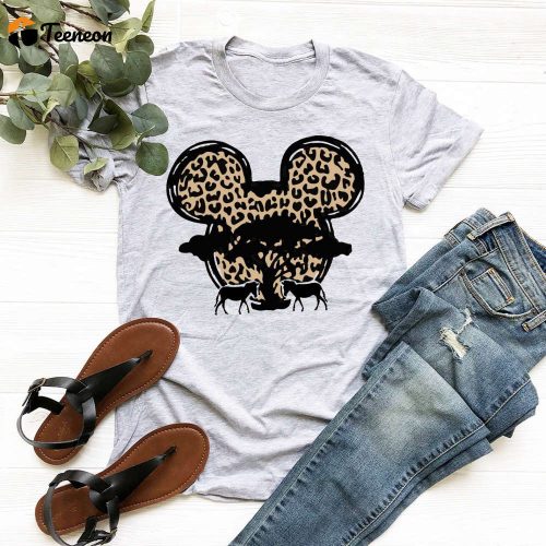 Vintage Disney Animal Kingdom Shirt – Safari Trip Mickey & Friends – Disneyland & Disney World