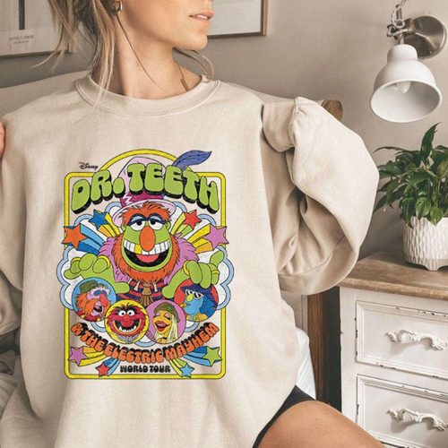 Vintage Disneyland Muppets Show Shirt – Electric Mayhem & Kermit Gonzo Tee