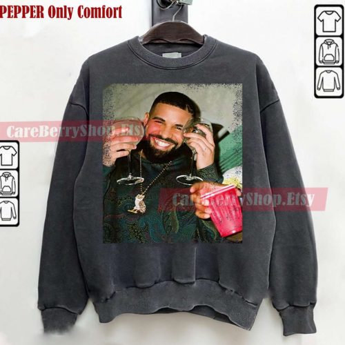 Vintage Drake Shirt: 90s Hip Hop Bootleg Tee – Unisex Concert Tour Gift