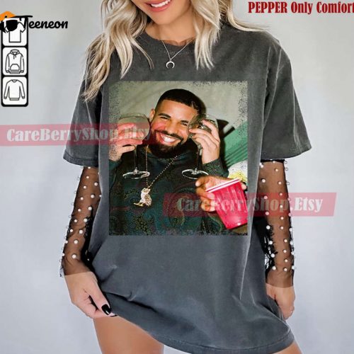 Vintage Drake Shirt: 90s Hip Hop Bootleg Inspired Tee – Graphic Unisex Tee Shirt – Drake Concert Tour 90s Shirt – Perfect Gift for Fans