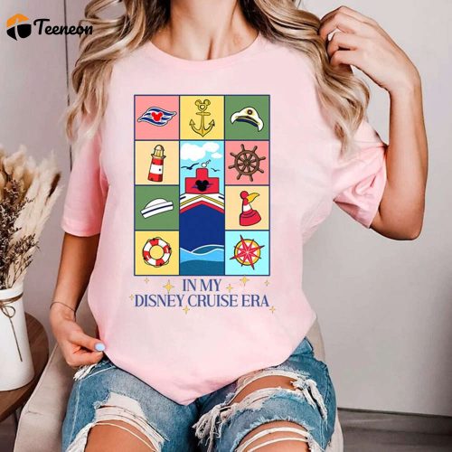 Vintage In My Cruise Era T-shirt Disneyland Cruise Line 2024 Matching Tee – Perfect for Fantasy Dream Wish Magic Family Cruise Vacation Birthday Party