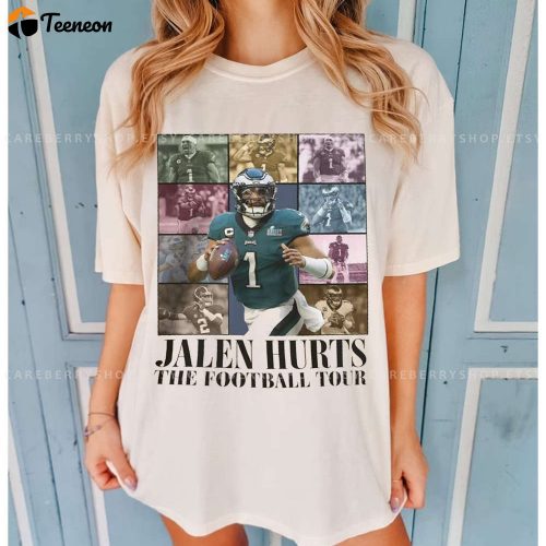 Vintage Jalen Hurts Tour Shirt: 90s Philadelphia Bootleg Sweatshirts