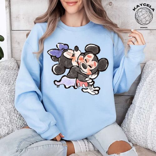 Vintage Mickey and Minnie Shirt: Disney Couple Valentine s Shirt Minnie Mouse Disney Shirt – Get the Perfect Vintage Disney Shirt for Couples!