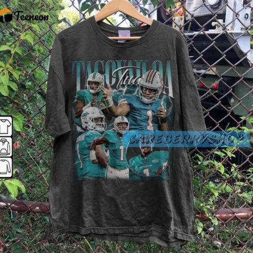 Tua Tagovailoa Vintage Football Shirt: Vintage Bootleg Sweatshirt for American Football Fans