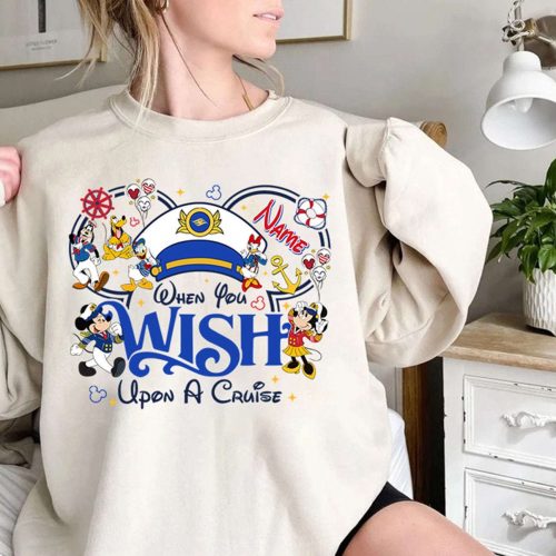 2024 Disneyland Cruise Shirt: When You Wish Upon A Birthday – Custom Family Design