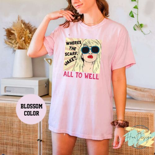 Where s The Scarf Jake T-Shirt – Taylor s Version Swift Folklore Shirt