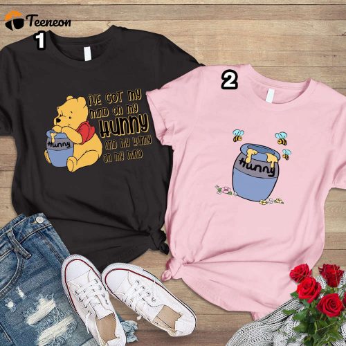 Disneyland Winnie The Pooh Honey Matching Shirts – Perfect for Couples