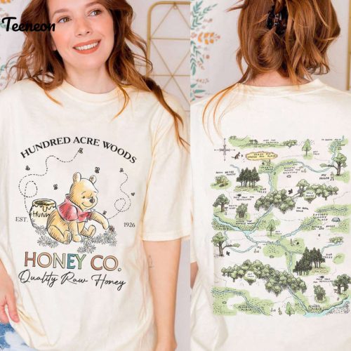 Winnie the Pooh Hundred Acre Wood Shirt – Disneyland Est 1926 Trip & Birthday Magic Kingdom Tee