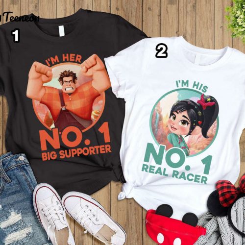 Wreck it Ralph Couple Shirts – Real Racer Shirt for Disneyland Ralph & Vanellope Shirt