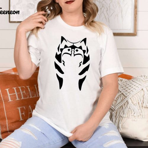 Ahsoka Tano T-shirt: Unisex Star Wars Shirt & Gift for Her Ahsoka Clone Rebel Design Disney Star Wars & Disney Shirt