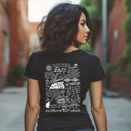 Arctic Monkey 2023 Tour Dates Shirt: Music Lyrics Tee Concert Merch Gift for Fan