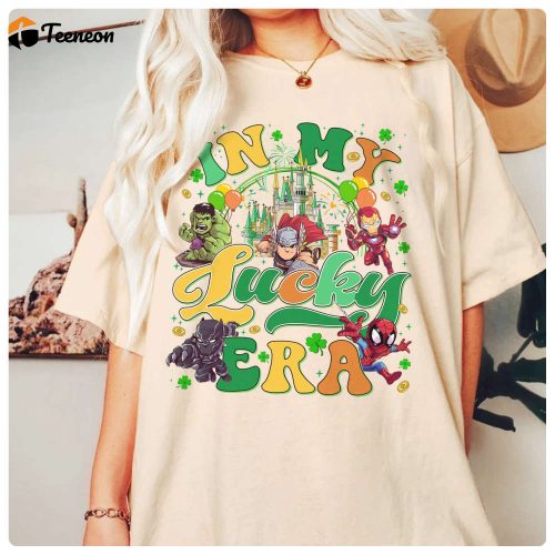 Avengers St Patrick s Day Shirt: Lucky Vibes for My Lucky Era – Irish Inspired!