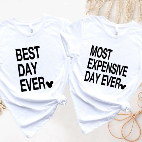 Best Day Ever Shirt: Premium Disney Trip Shirts for Couples – Mickey Mouse & Minnie Mouse Designs