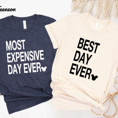 Best Day Ever Shirt: Premium Disney Trip Shirts for Couples – Mickey Mouse & Minnie Mouse Designs