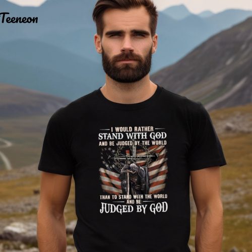 Christian Military Patriotic Shirt – Faithful & Religious Jesus War Shirt God BlessA! Get Your Activism Shirt Now