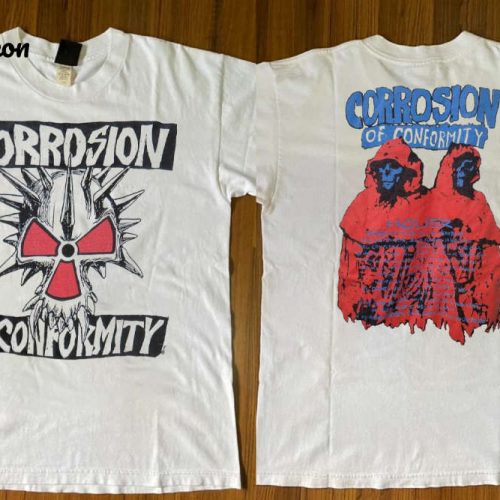 1985 Holier Animosity T-Shirt: Corrosion Of Conformity Heavy Metal Band & Rock Music Shirt