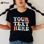Vintage Custom Shirt with Retro Font – Women s Comfort Colors Tshirt Sweatshirt and Birthday Shirt Personalized Aesthetic Tee