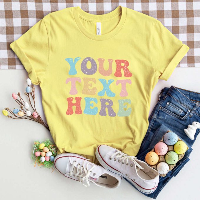 Vintage Custom Shirt with Retro Font – Women s Comfort Colors Tshirt Sweatshirt and Birthday Shirt Personalized Aesthetic Tee